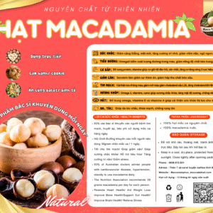 Hạt Maccadamia Tâm Phúc cao cấp